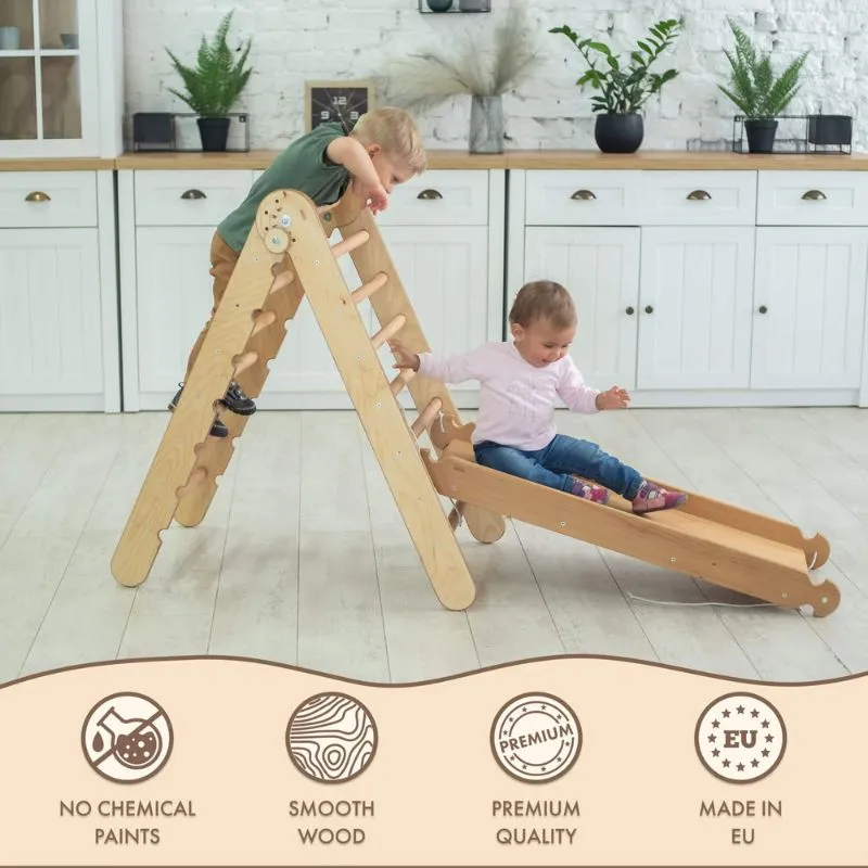 Goodevas 2 in 1 Montessori Climbing Set