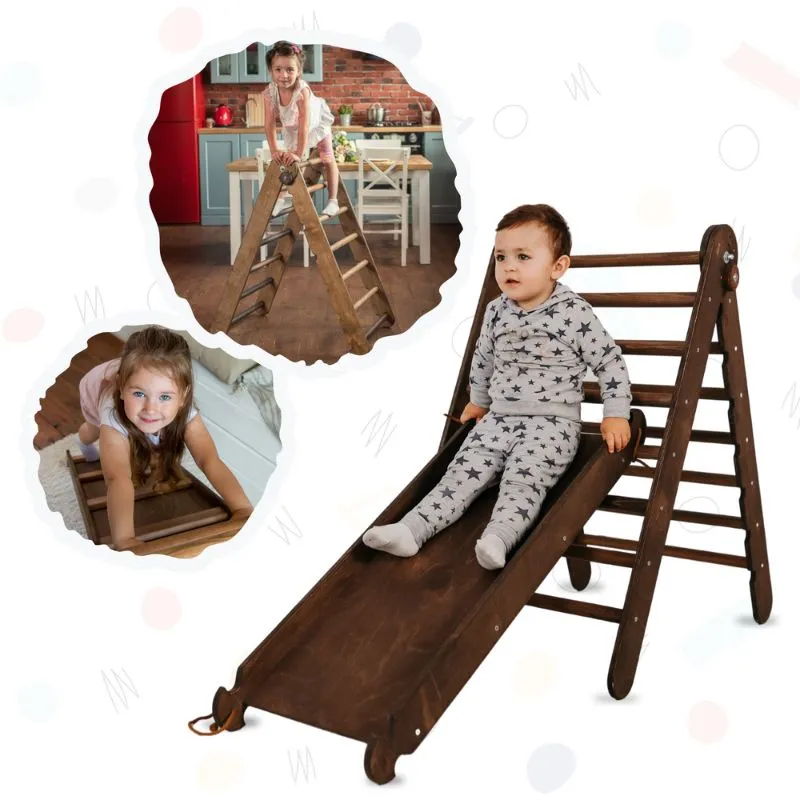 Goodevas 2 in 1 Montessori Climbing Set