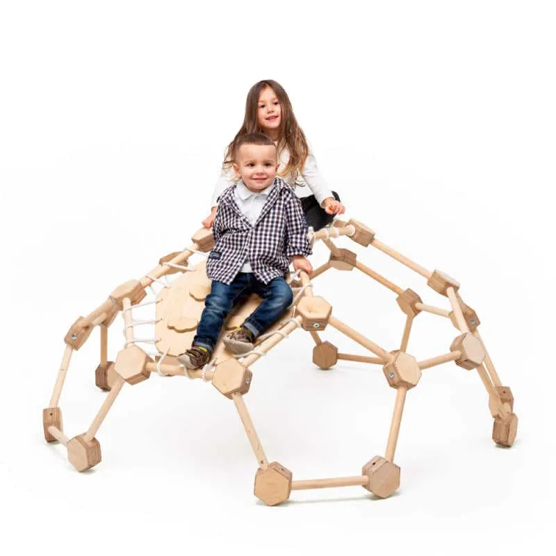 Goodevas Wooden Climbing Dome for Little Kids