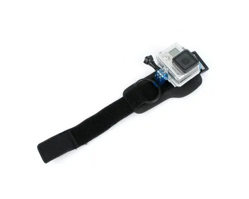 GoPro Wrist Strap Band Mount w/Snap Latch for Hero 3 /4 Camera - Blue