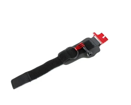 GoPro Wrist Strap Band Mount w/Snap Latch for Hero 3 /4 Camera - Red