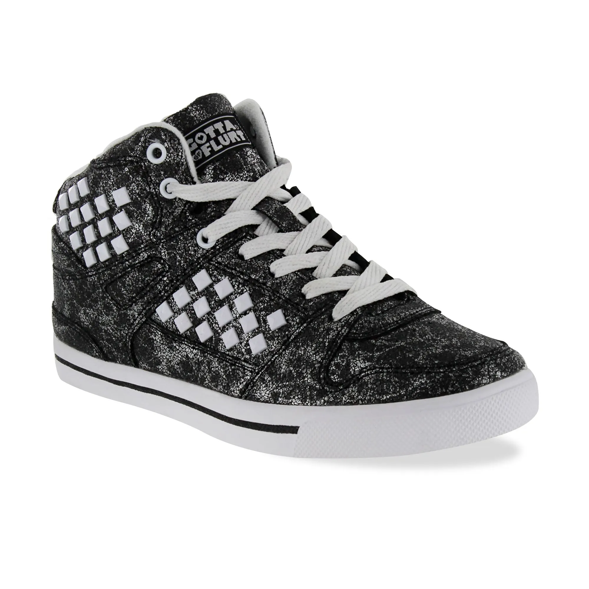 Gotta Flurt Women's Hip Hop HD Black/White Hip Hop Fashion Dance Sneaker