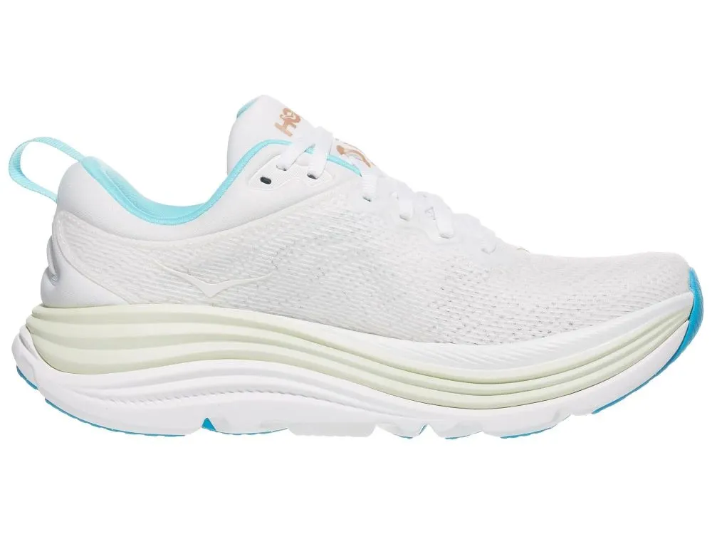 'HOKA' Women's Gaviota 5 - Frost / Rose Gold