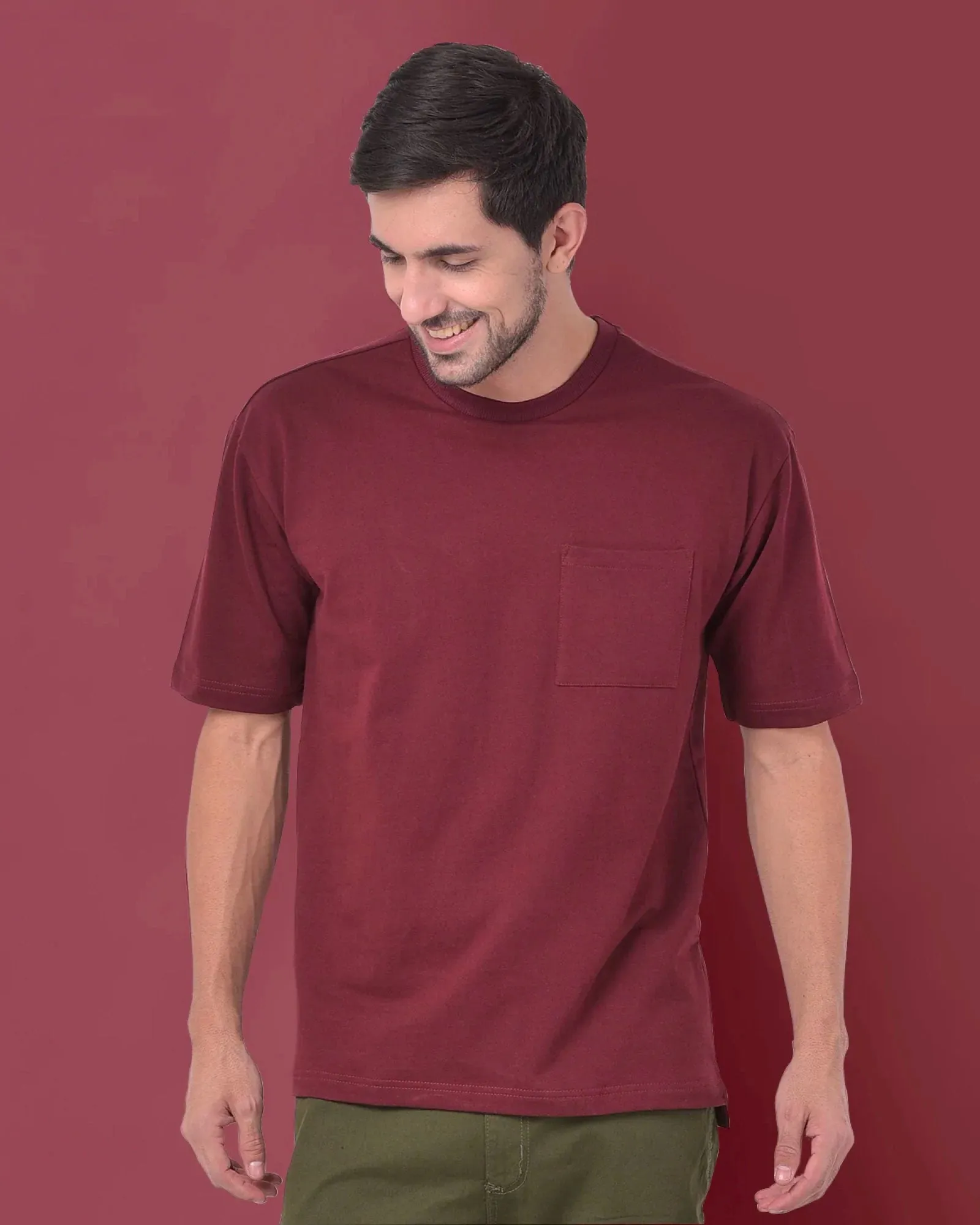 HW Crew: Vintage Maroon