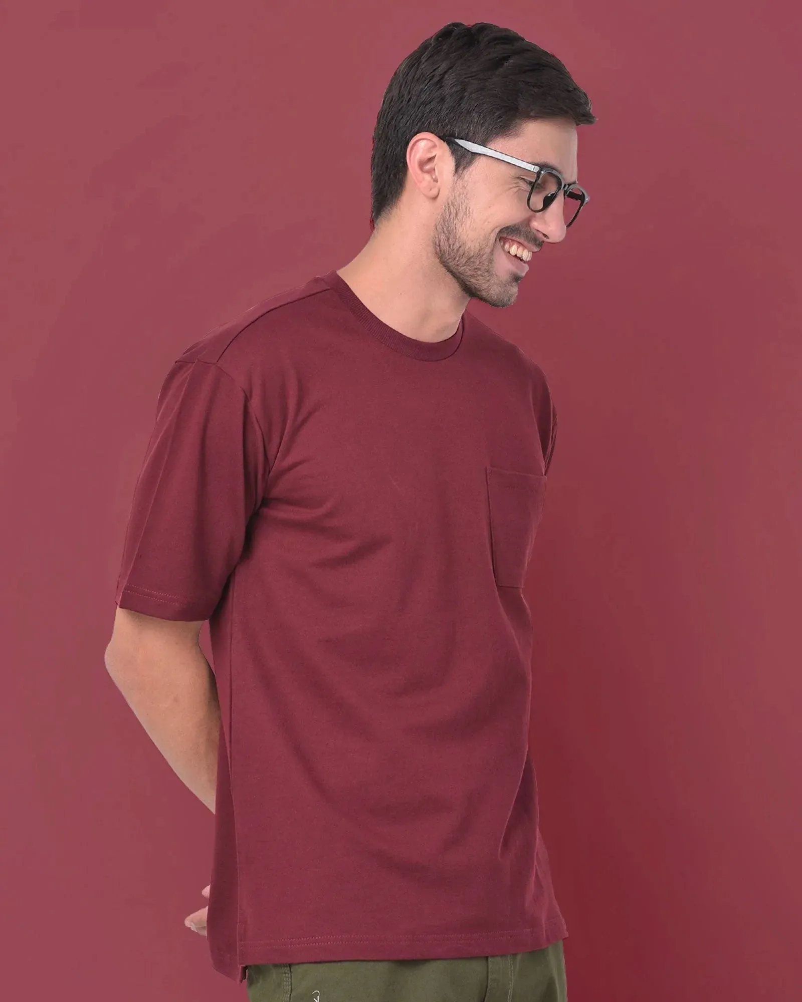 HW Crew: Vintage Maroon