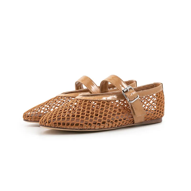 Jessamine - Elegant Diamond Studded Mary Jane Shoes for Women