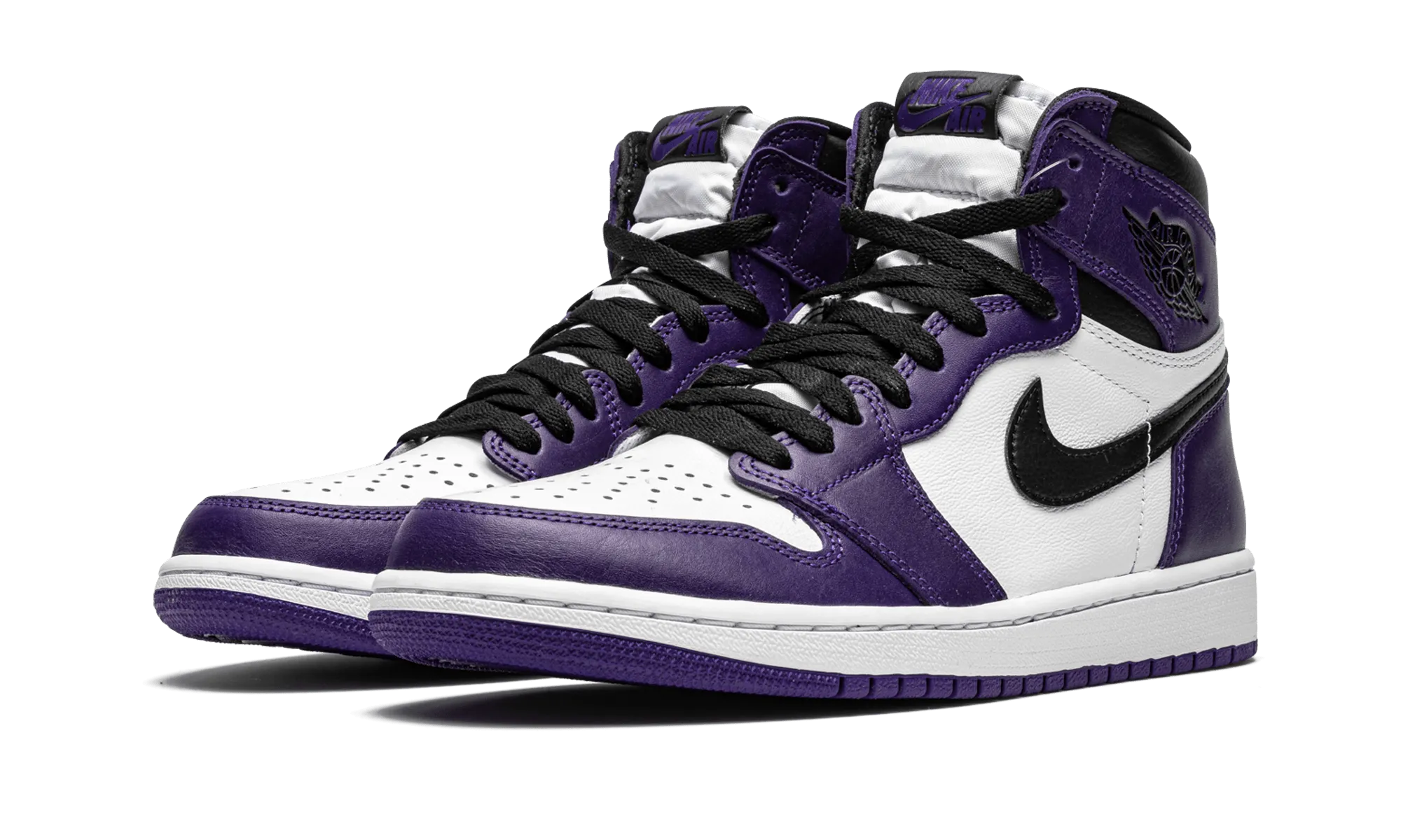 JORDAN 1 HIGH COURT PURPLE WHITE