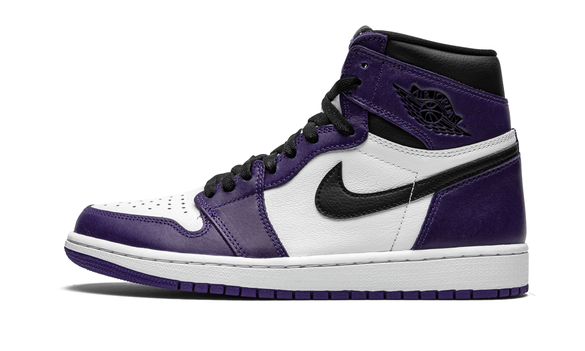 JORDAN 1 HIGH COURT PURPLE WHITE