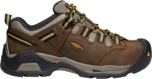 'Keen Utility' Women's Detroit XT Internal MetGuard EH WP Steel Toe - Cascade Brown / Goldenrod