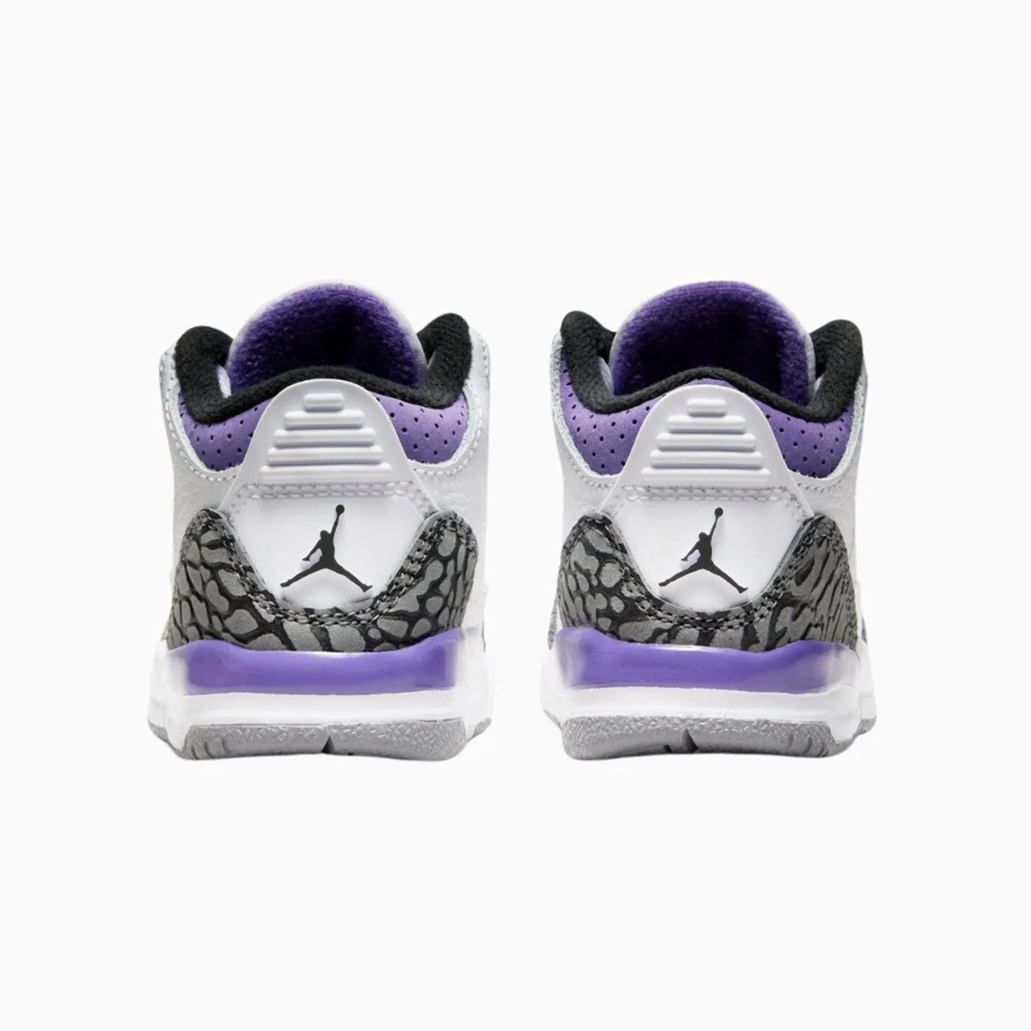 Kid's Jordan 3 Retro "Court Purple" Toddlers