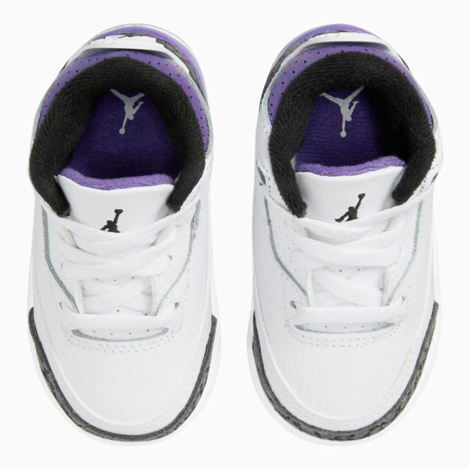 Kid's Jordan 3 Retro "Court Purple" Toddlers