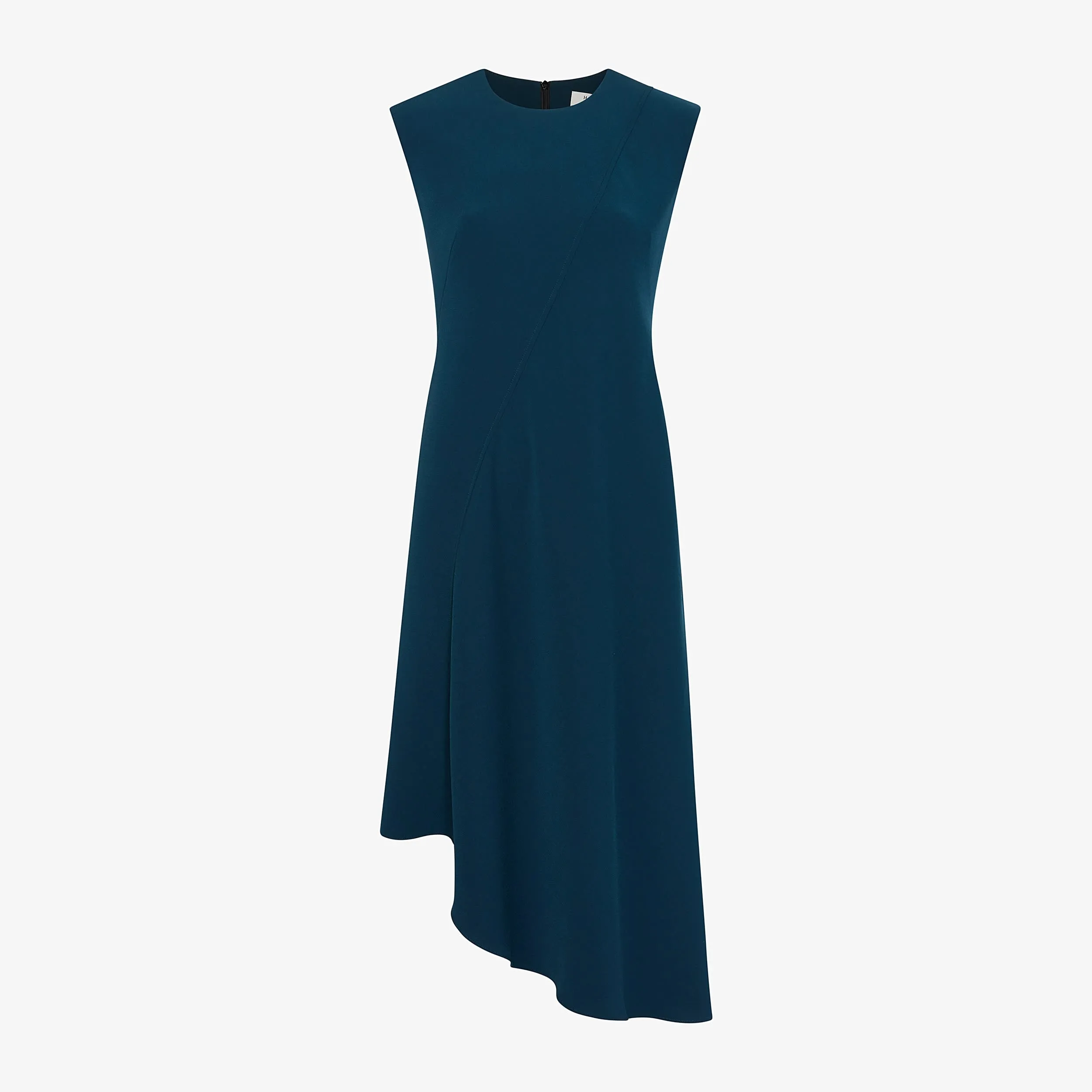 Lara Dress - Heavy Crepe :: Rainforest