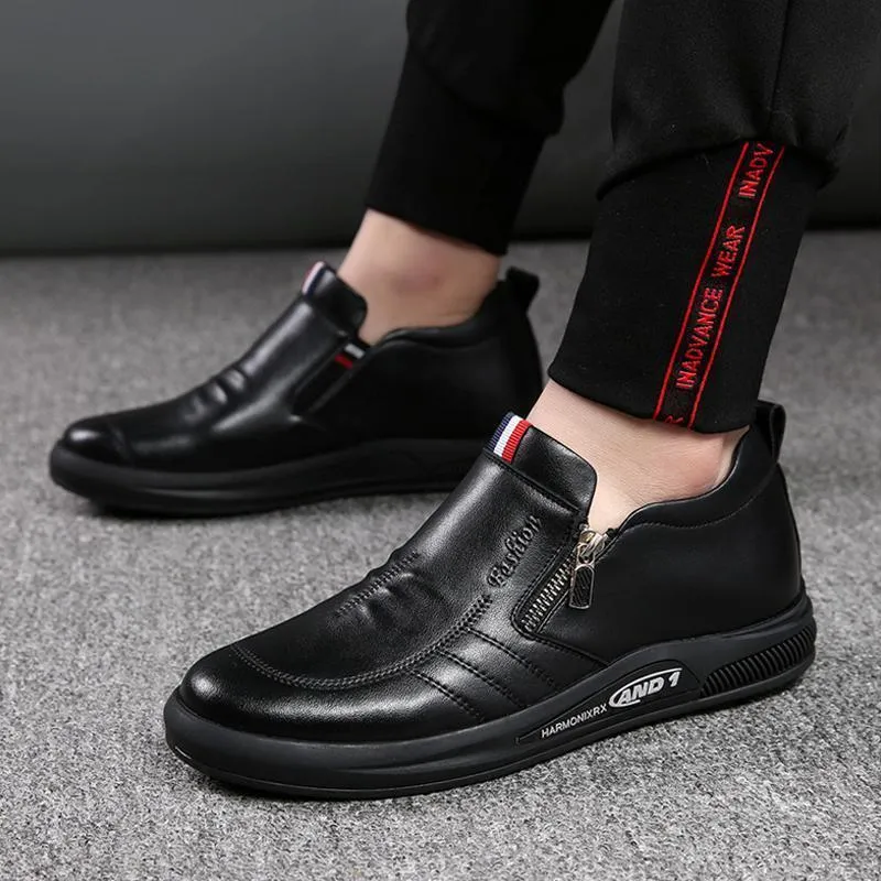 Leather shoes for men