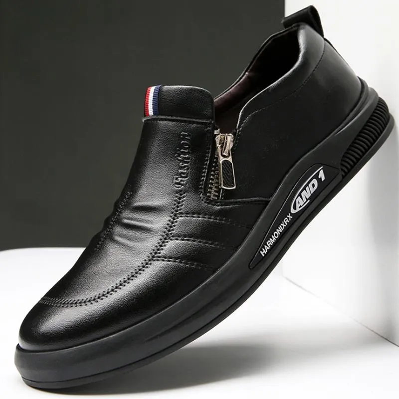 Leather shoes for men