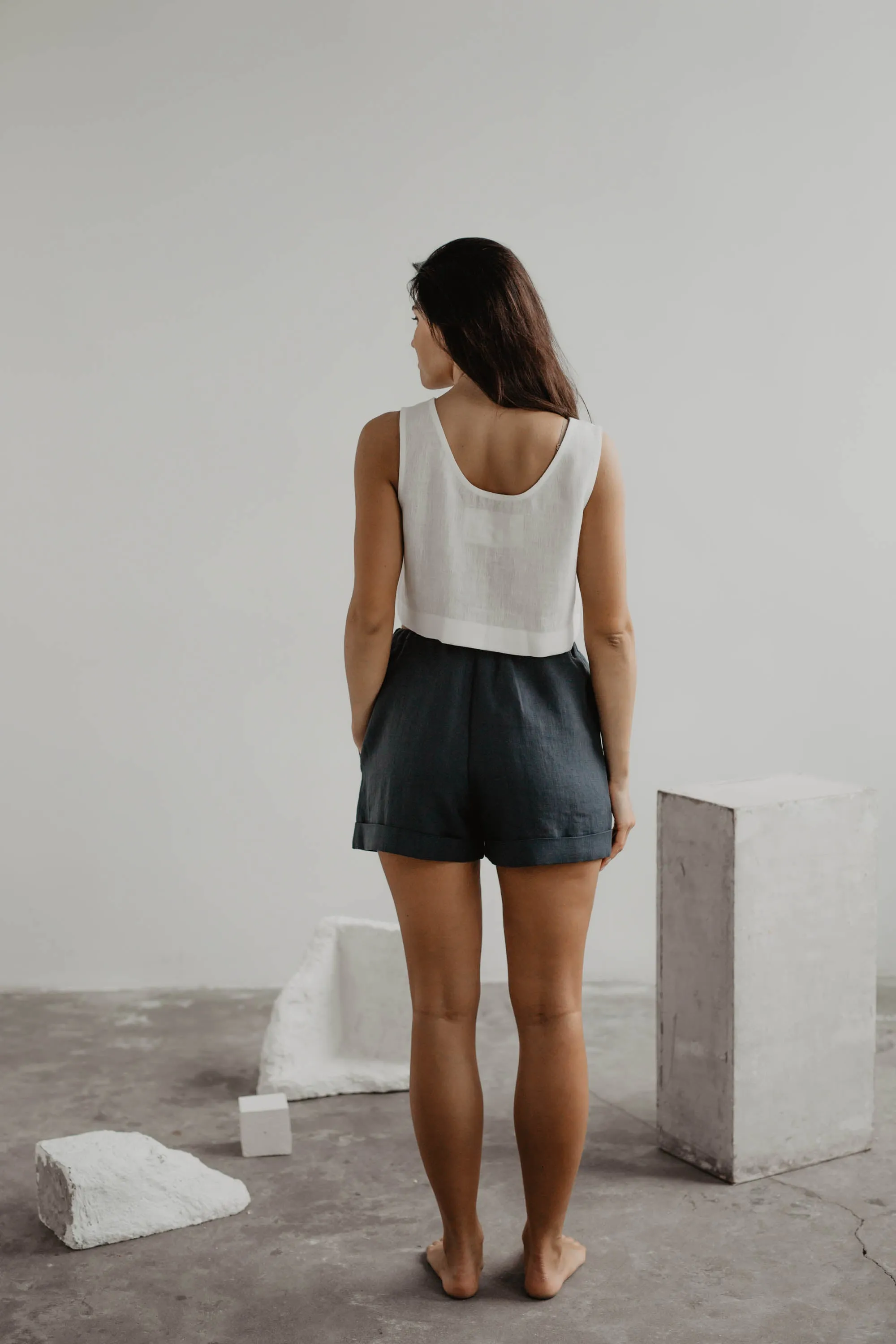 Linen shorts MIA by AmourLinen