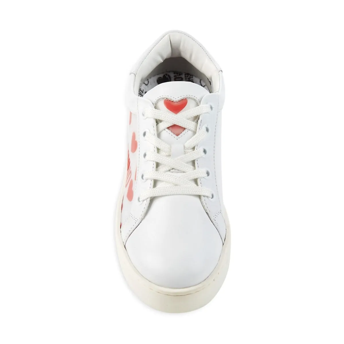 Love Moschino Hearts Leather Sneakers