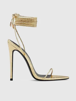 Luce Minimale - Metallic Python en Oro