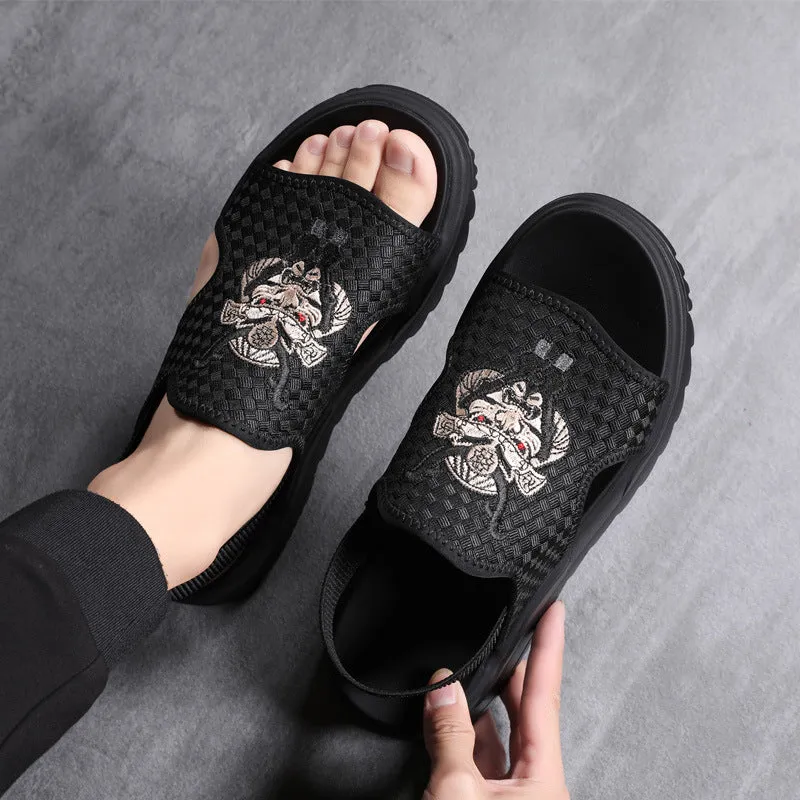 Men Beach Shoes Summer Breathable Casual Men