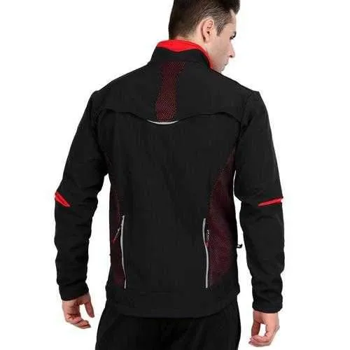 Mens Fleece Outdoor Hiking Climbing Fishing Waterproof Windproof Soft Jacket Coat