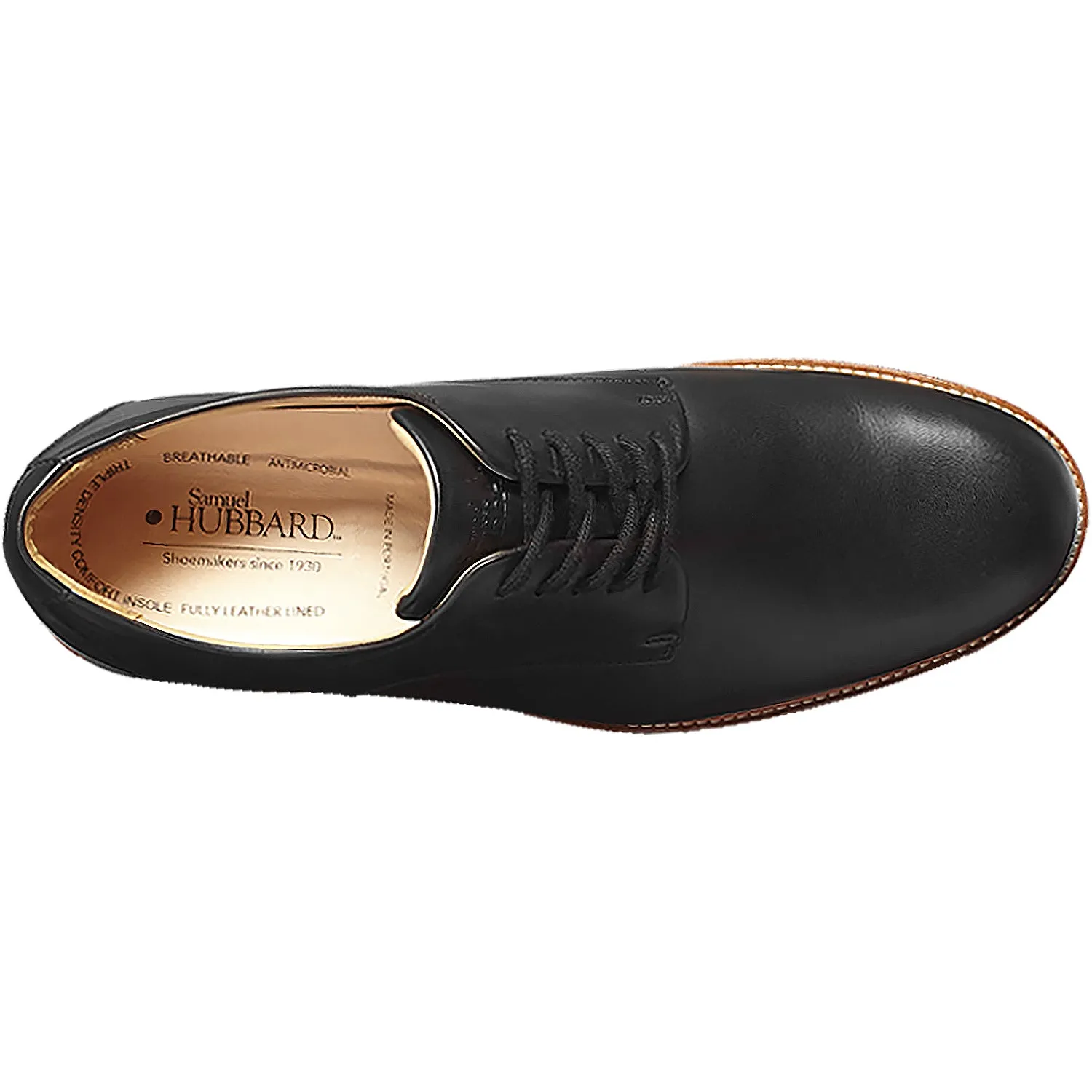 Men's Samuel Hubbard Founder Black Leather