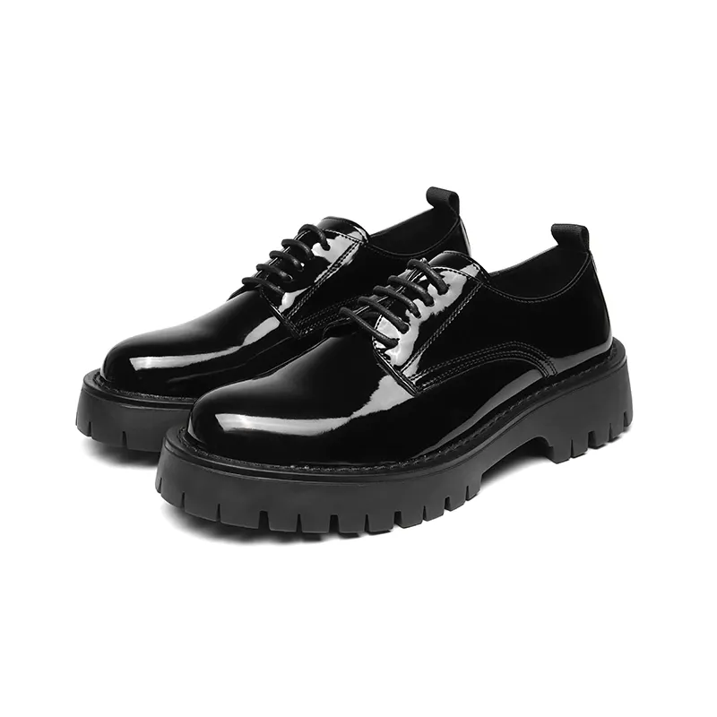 Midnight Raven Lace-Up Loafer