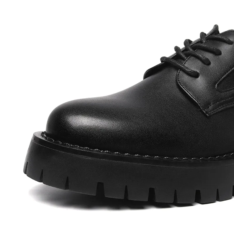 Midnight Raven Lace-Up Loafer