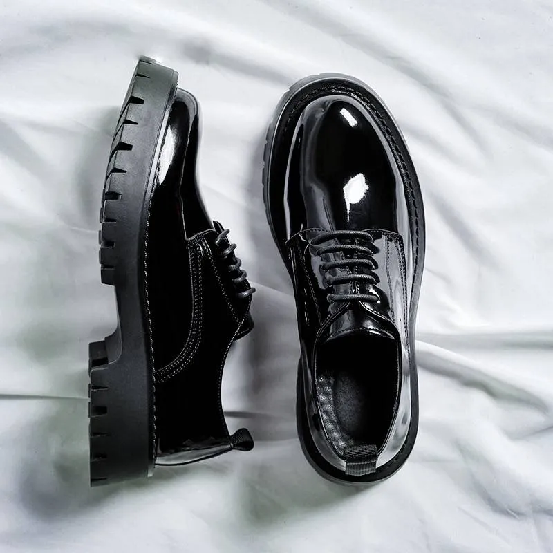 Midnight Raven Lace-Up Loafer