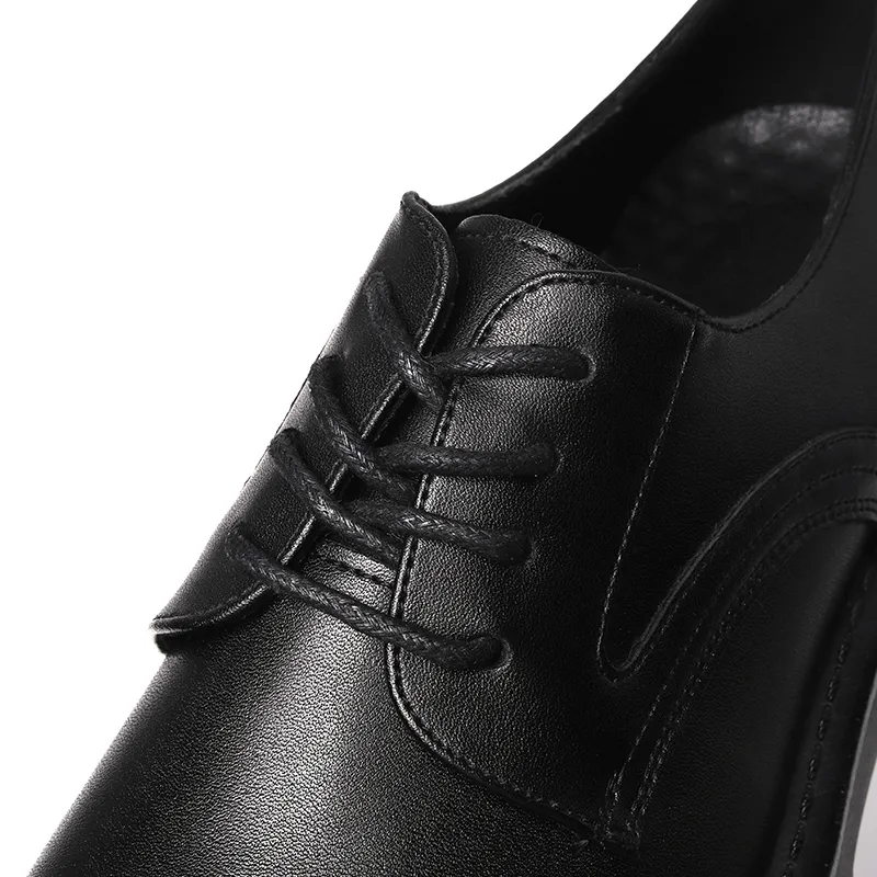 Midnight Raven Lace-Up Loafer