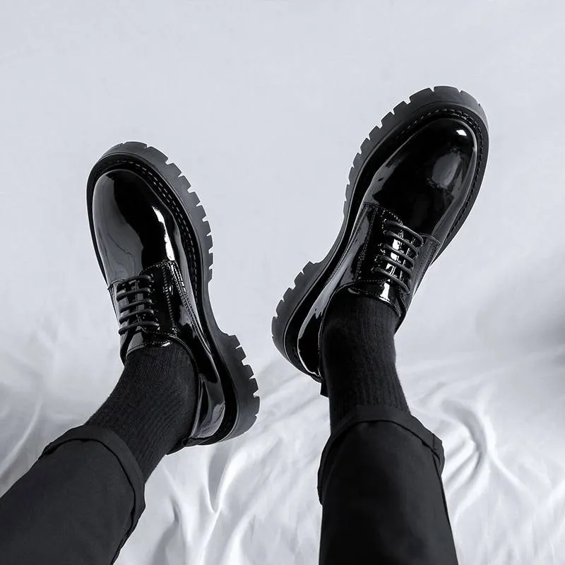 Midnight Raven Lace-Up Loafer