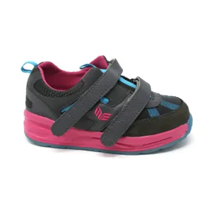 MT. Emey MTX16V Pink - Kids Extra Depth  Athletic Walking Shoes Hook and Loop