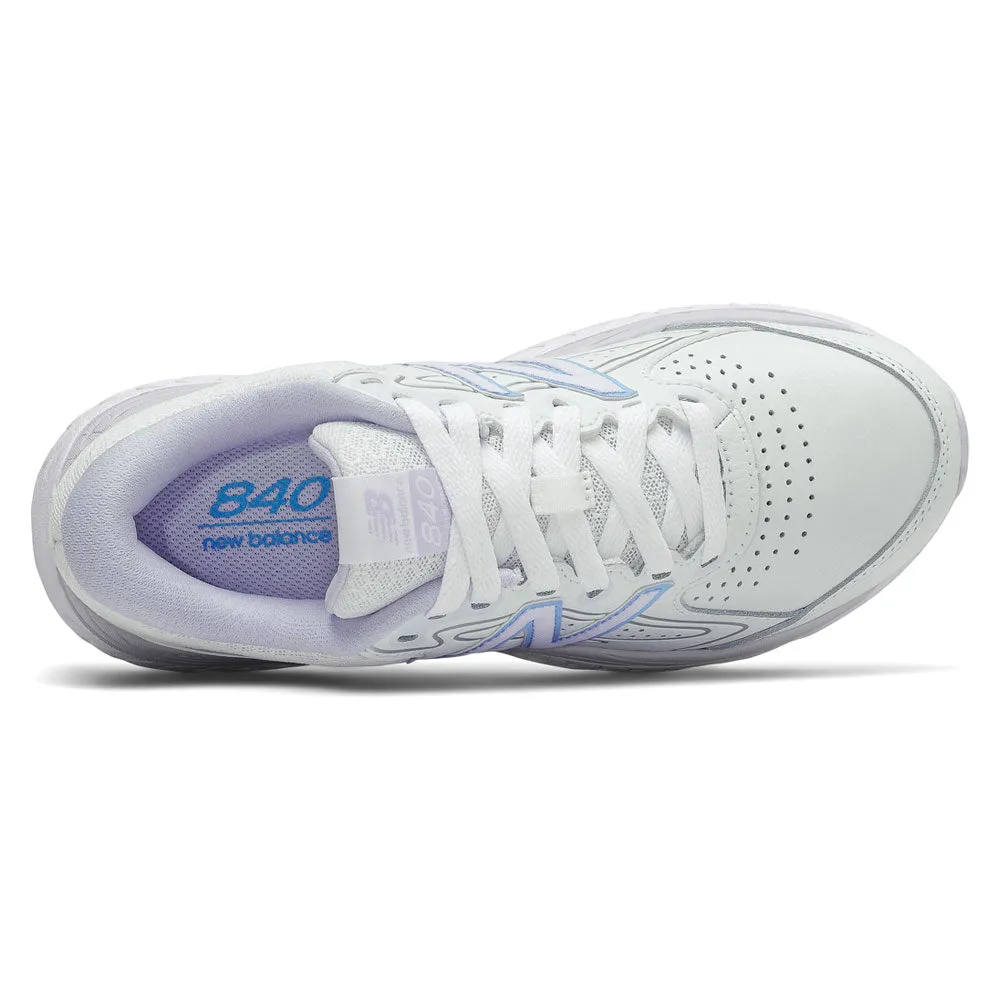 New Balance WW840V3 Walking Shoe White/Silent Grey (Women's)