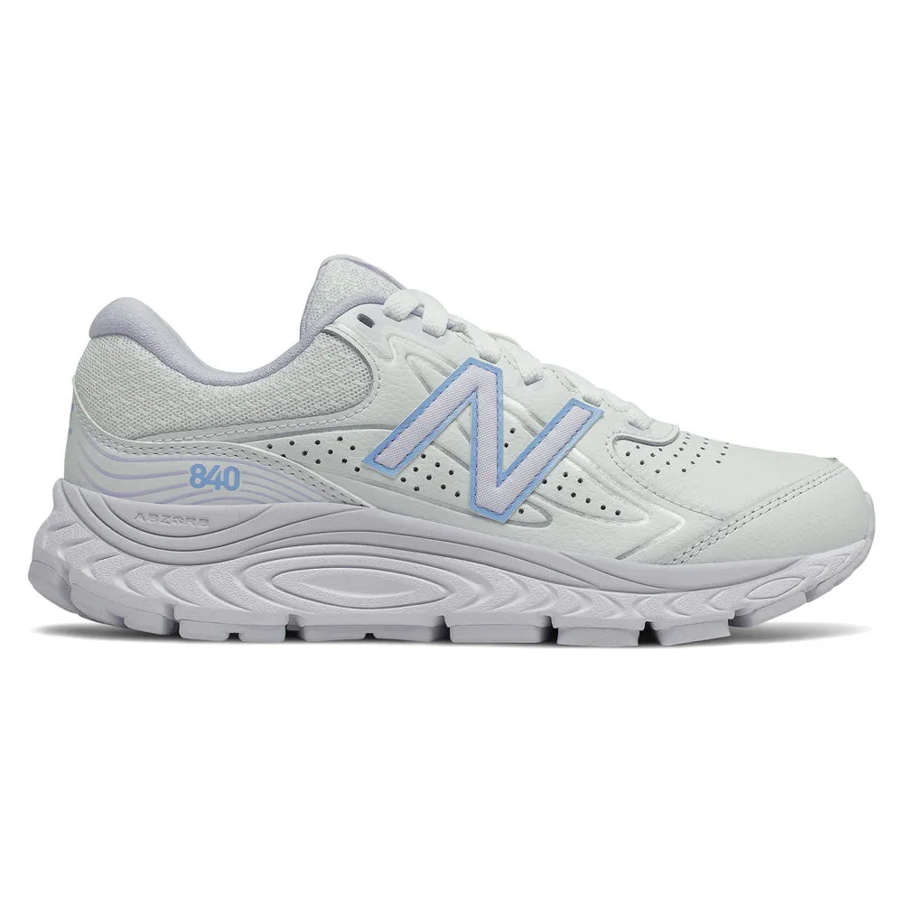 New Balance WW840V3 Walking Shoe White/Silent Grey (Women's)