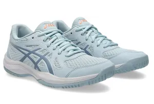 new color - Asics Upcourt 6 Women's Court Shoes, Grey / Grey Blue