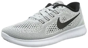 Nike Free Rn Running Shoe White/Black/Pure Platinum 8.5