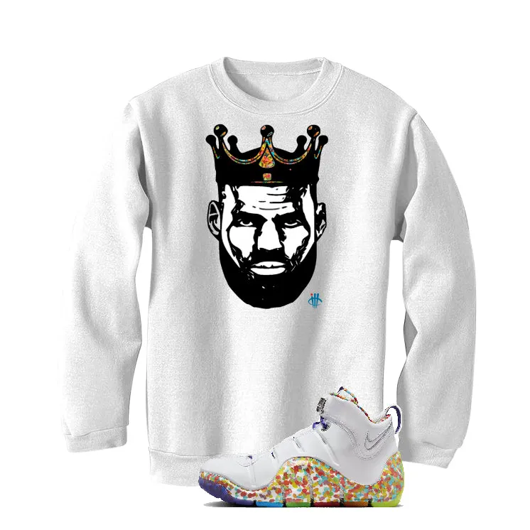 Nike LeBron 4 "Fruity Pebbles" | illcurrency White T-Shirt (King Lebron)