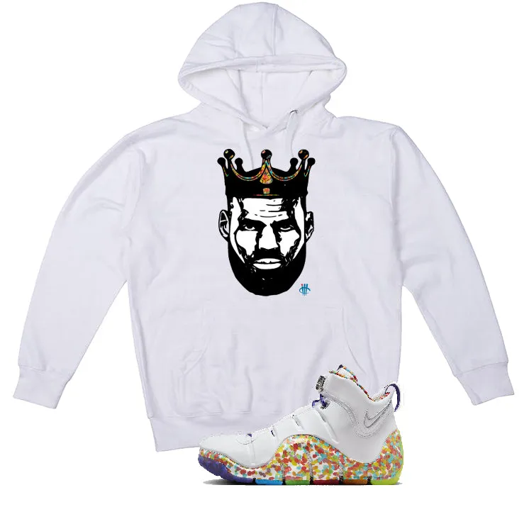 Nike LeBron 4 "Fruity Pebbles" | illcurrency White T-Shirt (King Lebron)