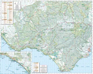 Otways West - Shipwreck Coast (VIC) Topographic Wall Map by Spatial Vision