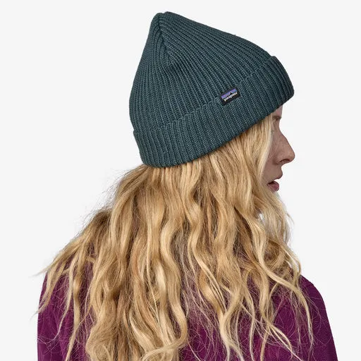 Patagonia Ash Tan Fishermans Rolled Beanie