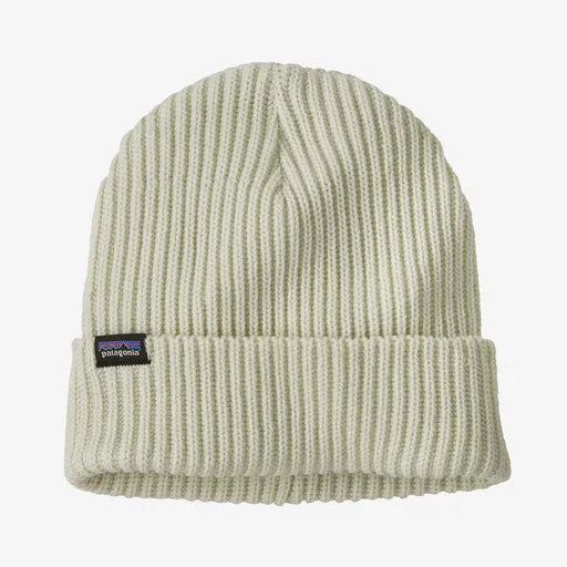 Patagonia Birch White Fishermans Rolled Beanie