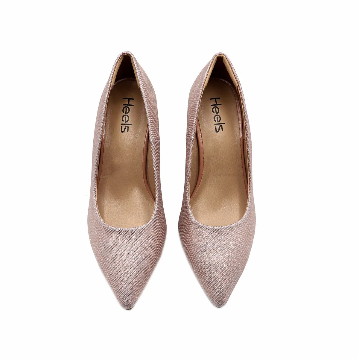 Peach Fancy Court Shoes 087113