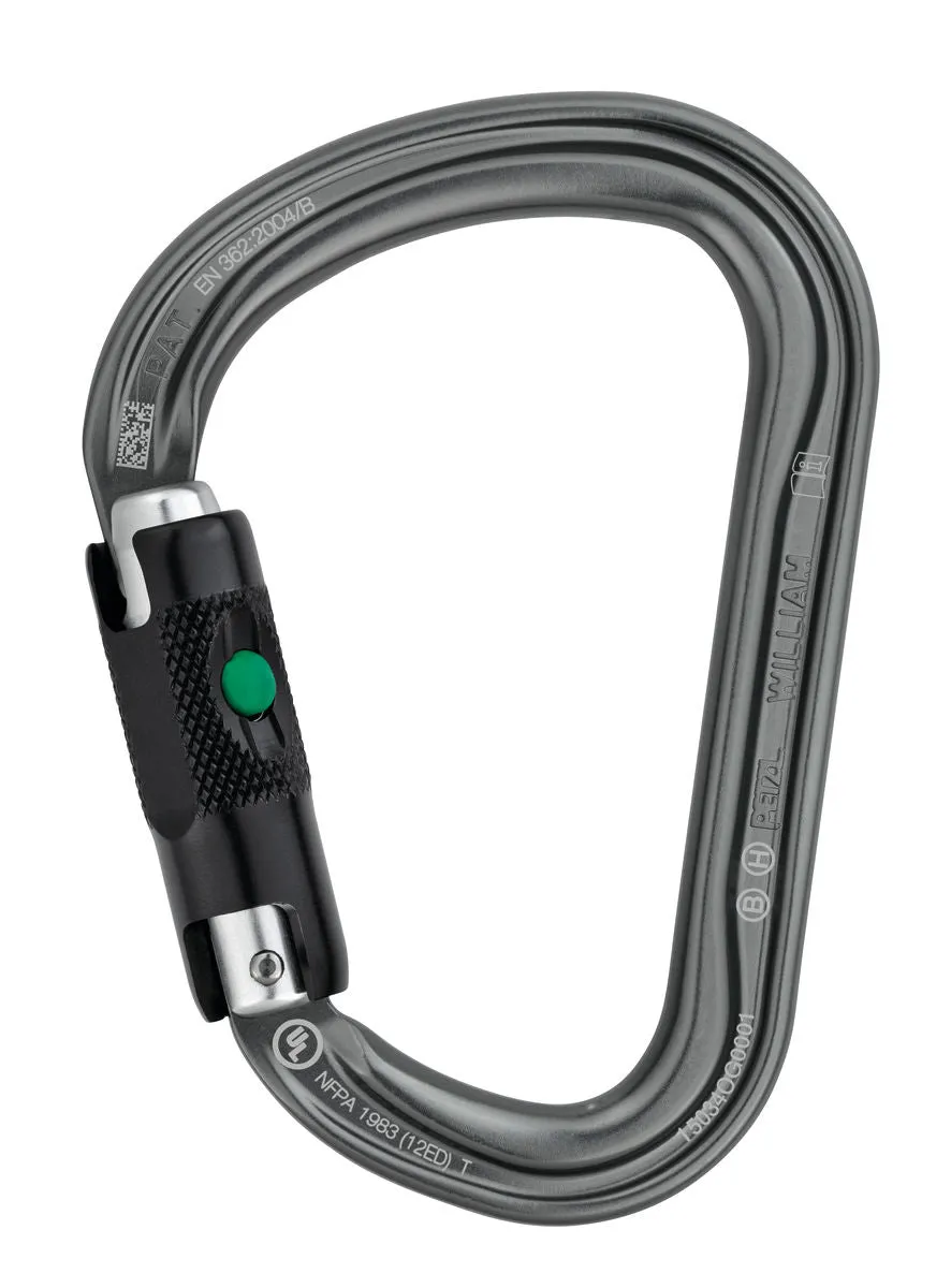 Petzl William Screw-Lock Carabiner