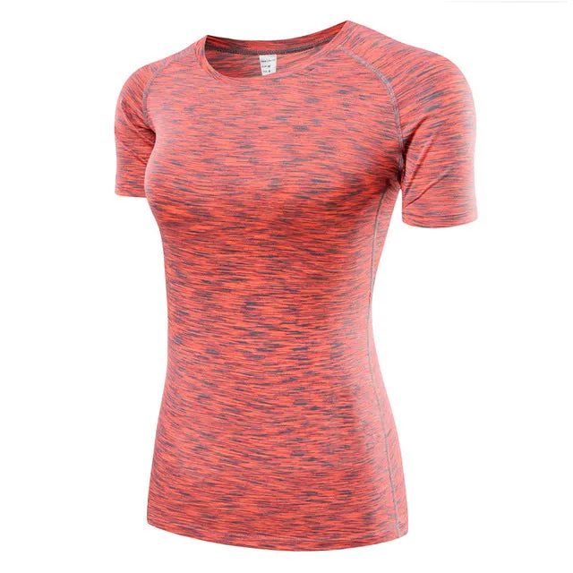 Quick Dry Short Sleeve Yoga Shirt