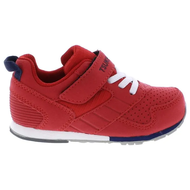 Racer Kid's Athletic Sneaker - Red/Navy