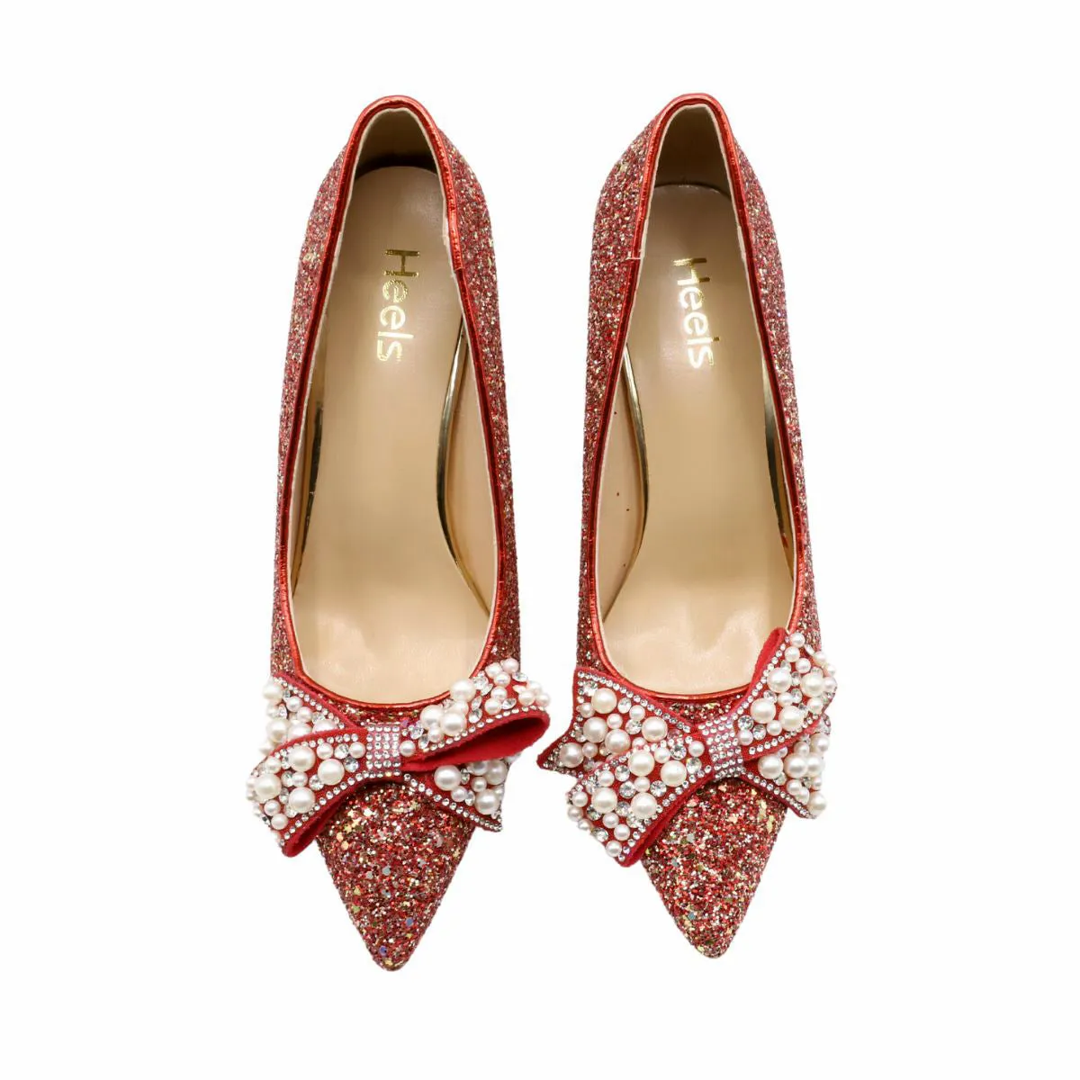 Red Bridal Court Shoes L00870010