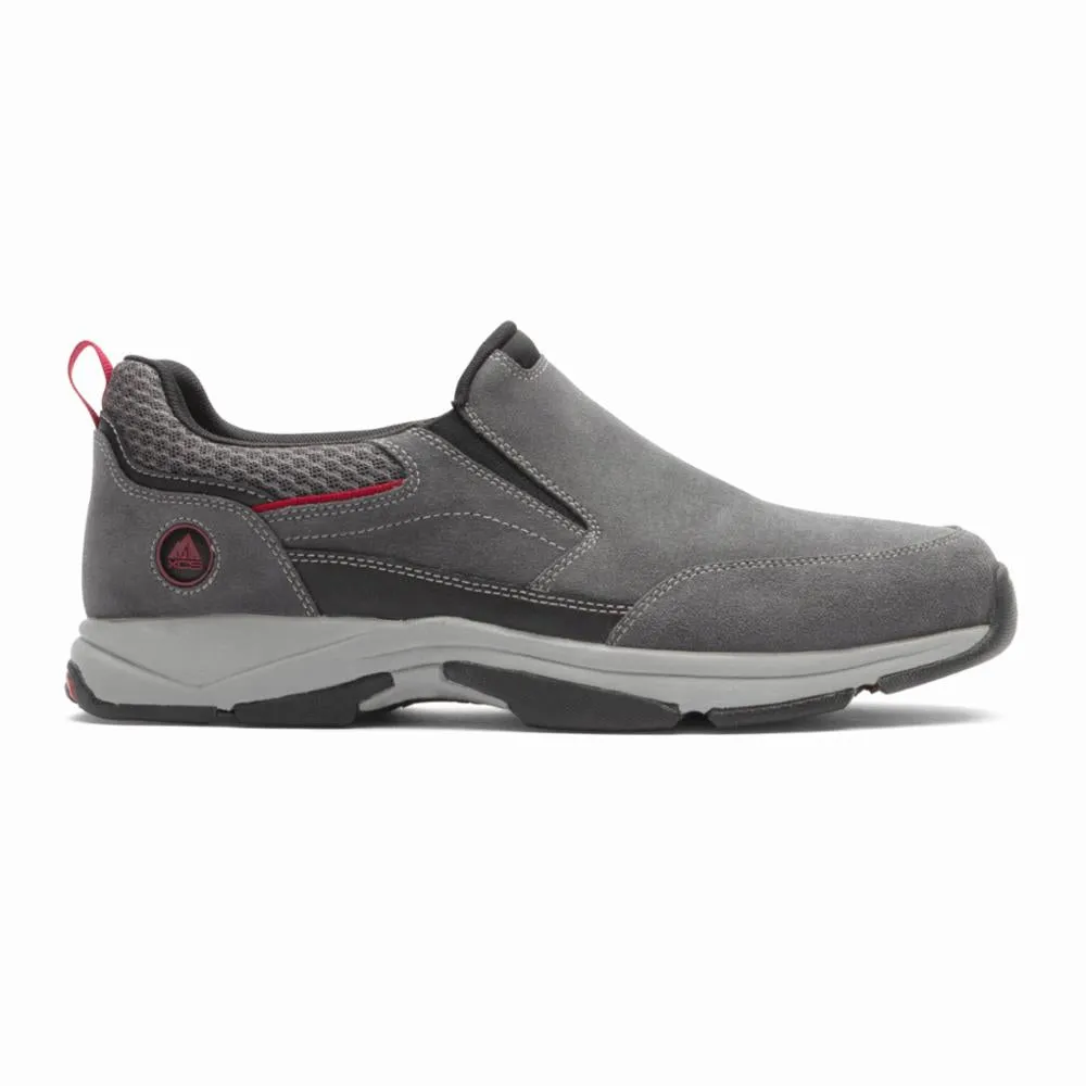 Rockport Men WERE ROCKIN CHRANSON SLIP ON STEEL GREY SDE