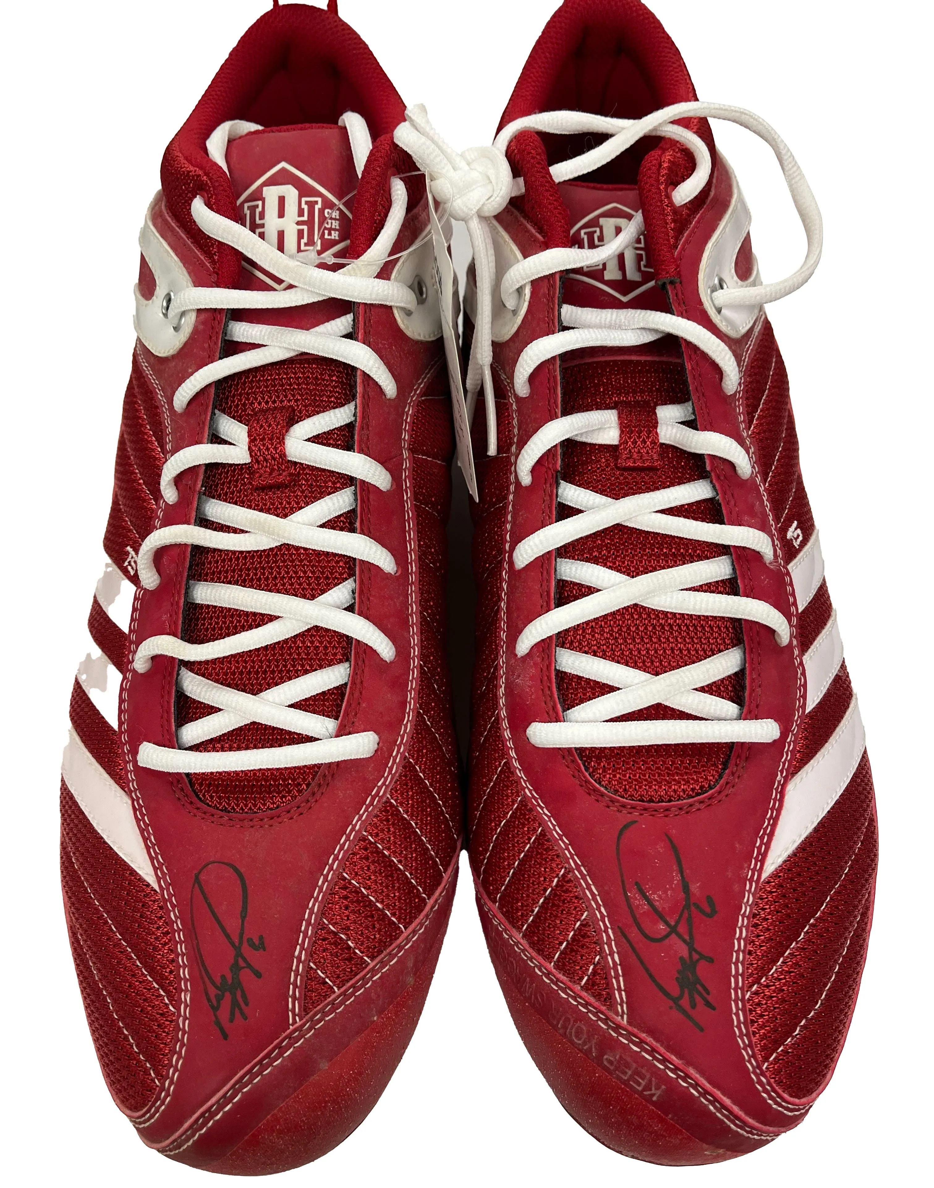 Ryan Howard Autographed Adidas AST TS Howard Mid Excelsio Cleats - Player's Closet Project