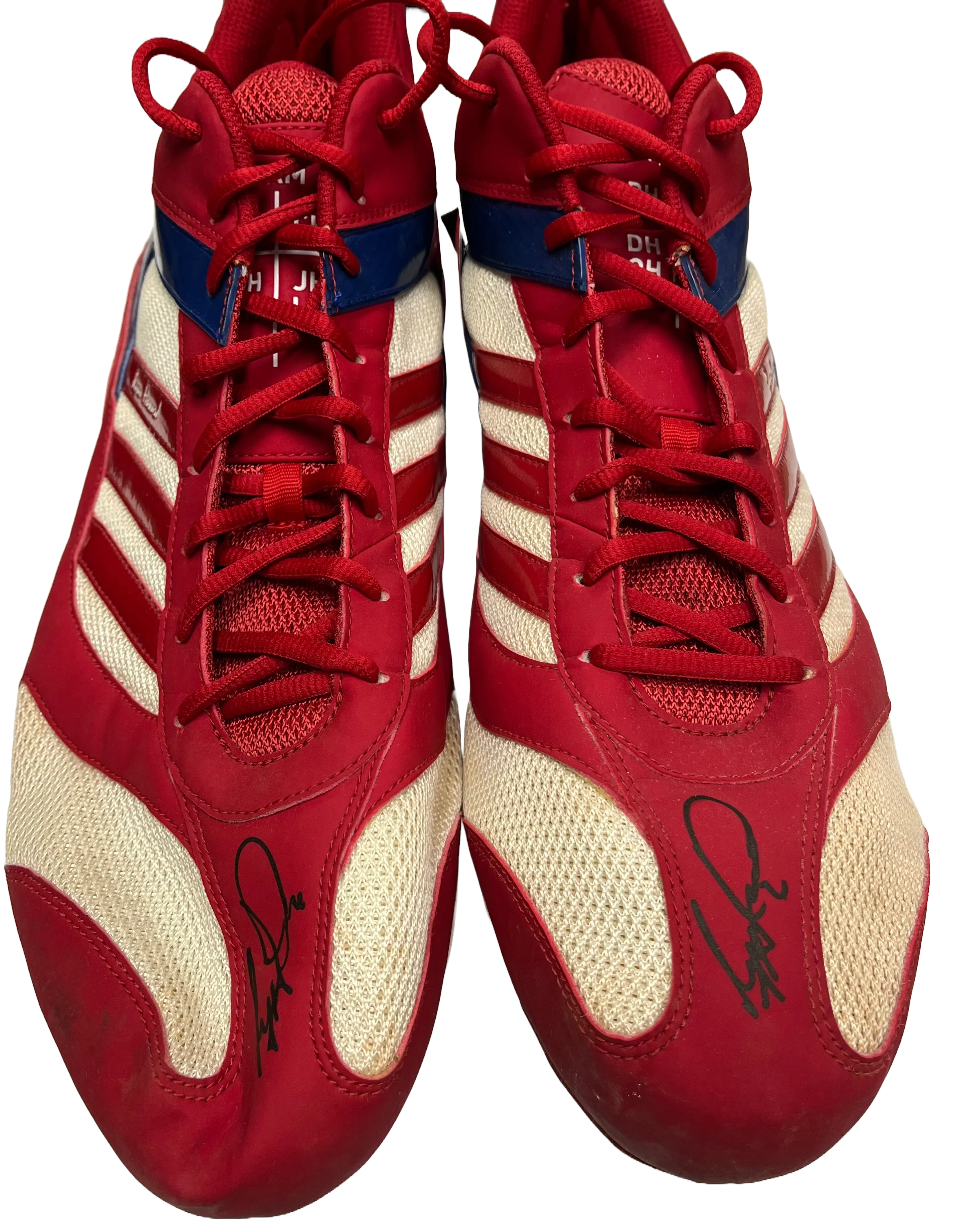 Ryan Howard Autographed Adidas Cleats - Player's Closet Project