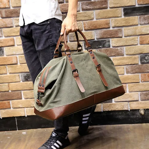 short travel bag fitness canvas big bag