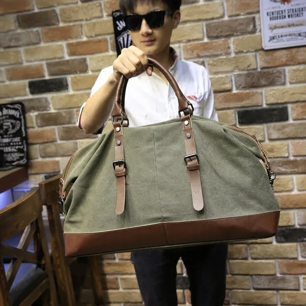 short travel bag fitness canvas big bag