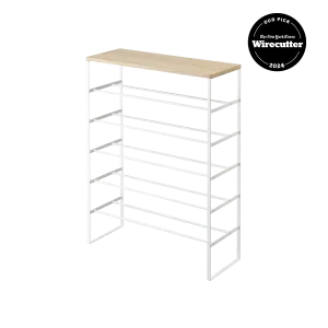 Six-Tier Shoe Rack (34" H)  - Steel